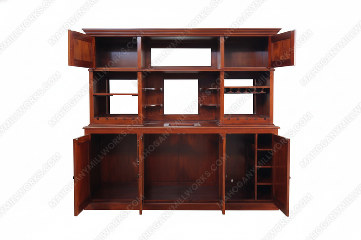 8ft London Inlaid Pub Bar