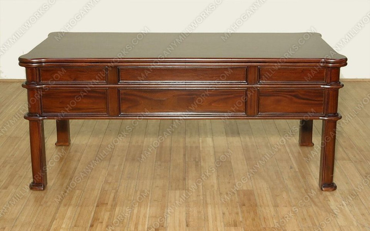 Solid Mahogany Computer Desk Office Writing Table