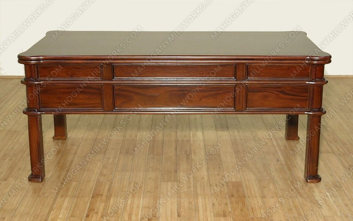 Solid Mahogany Computer Desk Office Writing Table