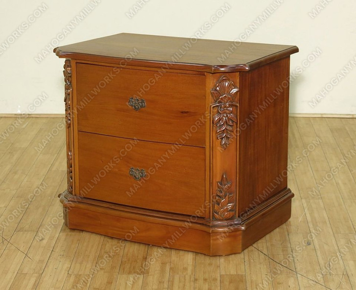 Light Finish Executive Office File Cabinet