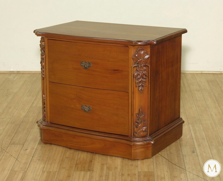 Light Mahogany File Cabinet