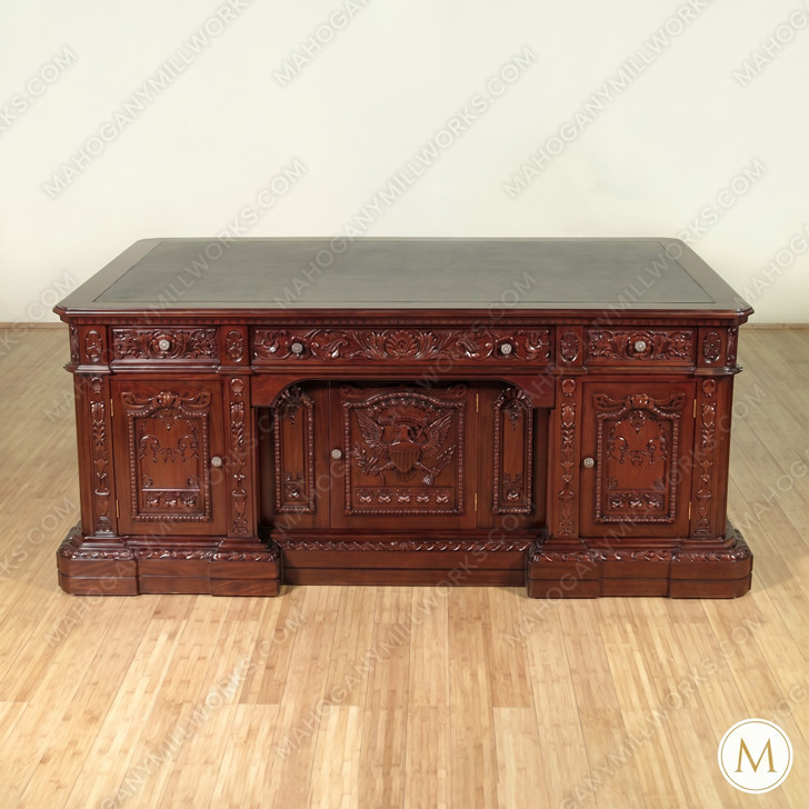 6ft Mahogany Presidential Resolute Desk Replica (6ft x 36"D)