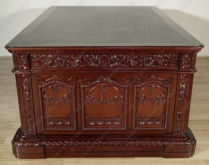 6ft Mahogany Presidential Resolute Desk Replica (6ft x 36"D)