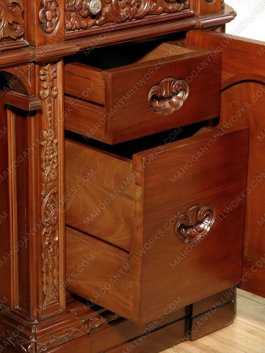 6ft Light Walnut Presidential Oval Office Resolute Desk Replica