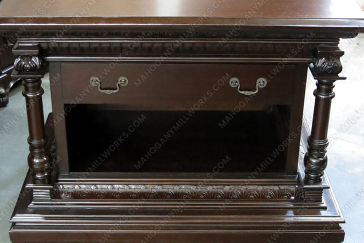 Dark Mahogany Mason Small Church Temple Worship Altar