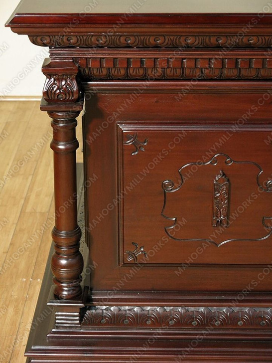 Dark Mahogany Mason Large Church Temple Worship Altar