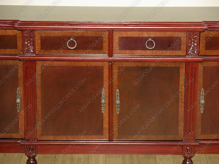 Elegant Sheraton Inlaid Sideboard