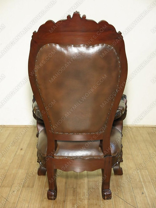 Genuine Leather Church Bishop's Chair