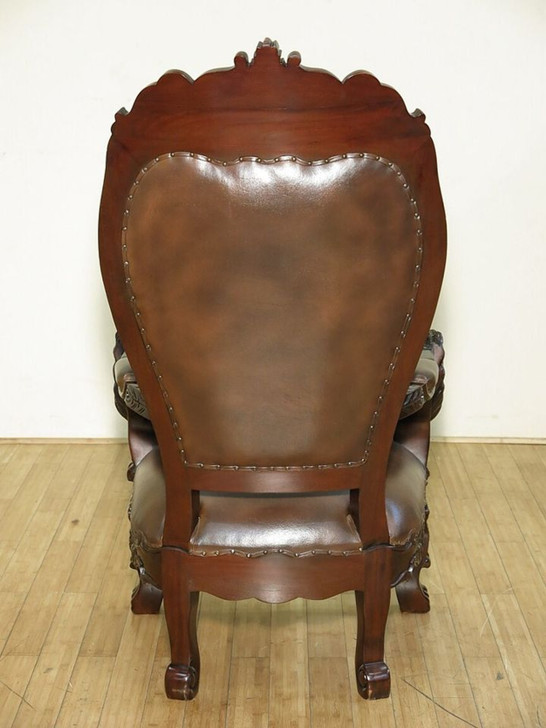 Genuine Leather Church Bishop's Chair
