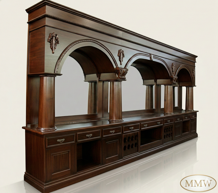 20ft Walnut Brunswick Bar