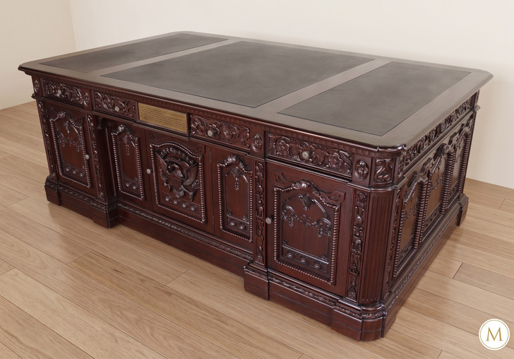 7ft Dark Mahogany Presidential Resolute Desk
