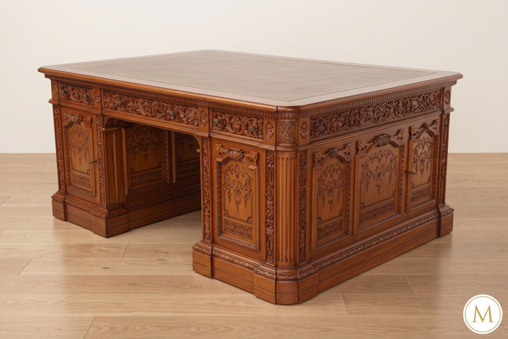 6ft Presidential Resolute Office Desk Replica
