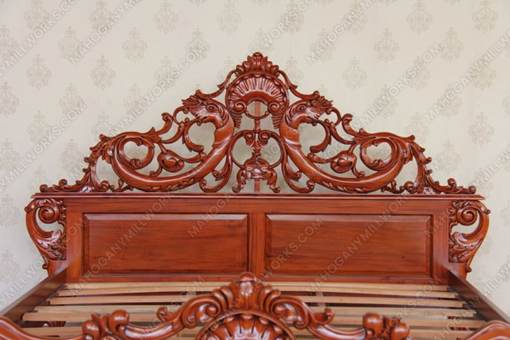 Cleopatra Pierced Panel Bed (E. King)