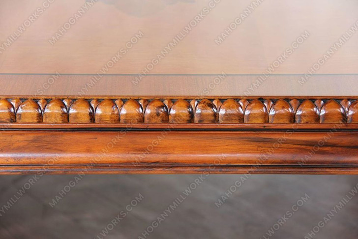 10ft Mahogany Jacobean Dining Table