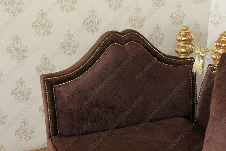 Custom Brown Sofa