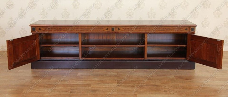 Mappa Burl Inlay Media Cabinet