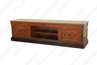 Mappa Burl Inlay Media Cabinet