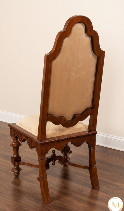 Mahogany Gothic Heavy Carved Chair
