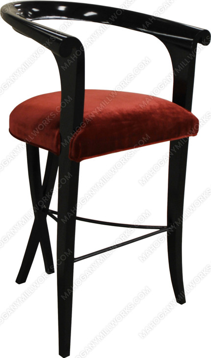 Pair 2 Mahogany Signature Barstools