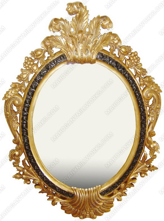 Grape Carved Mirror