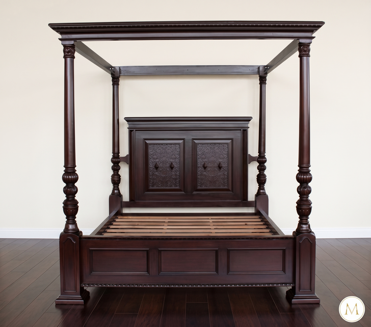 3pc Casablanca Four Post Bedroom Set