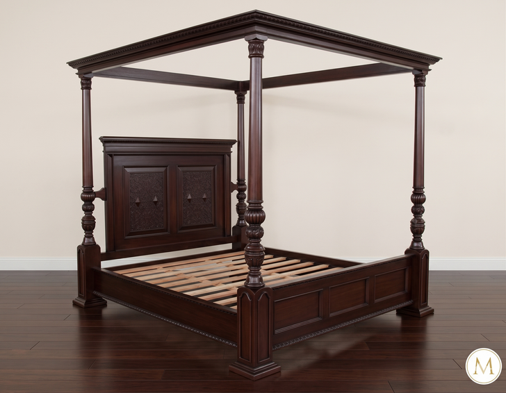 3pc Casablanca Four Post Bedroom Set