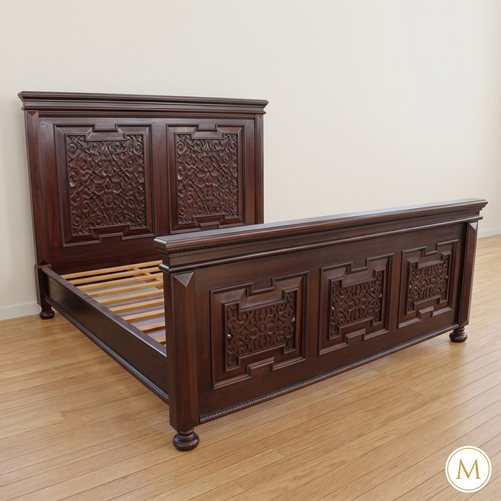 Tea Brown Casablanca Panel Bed