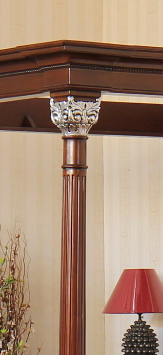Crystal Sand Four Poster Canopy Bed