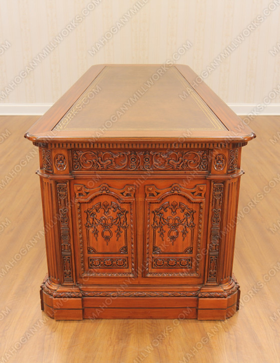 5ft Mahogany Presidential Resolute Office Desk