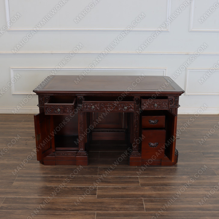 5ft Mahogany Presidential Resolute Desk