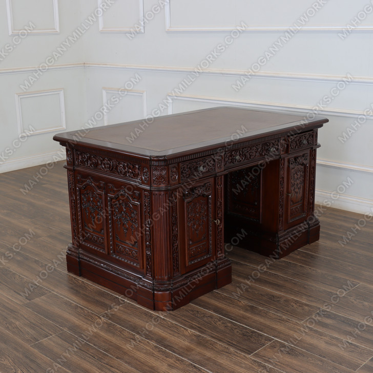 5ft Mahogany Presidential Resolute Desk