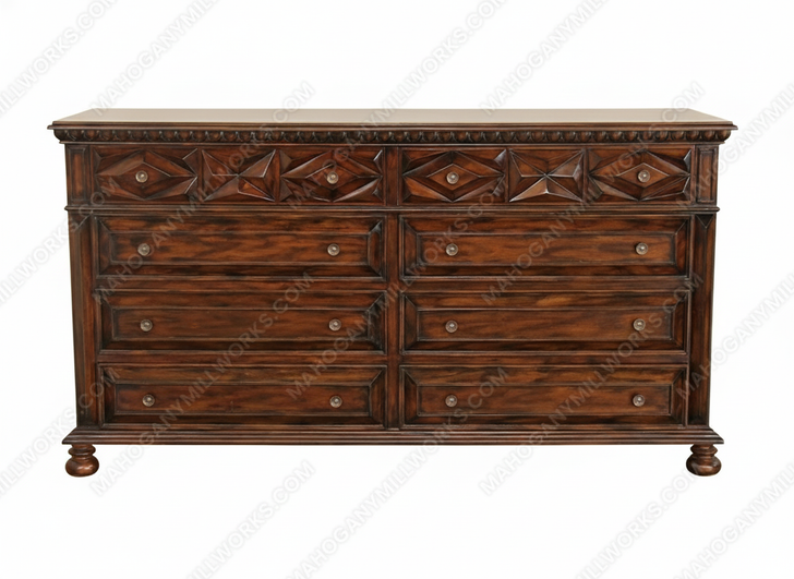 Java Café 8 Drawer Dresser Chest