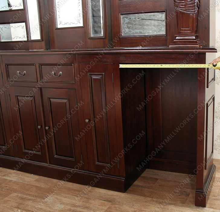 9ft Dark Victorian Saloon Pub Bar