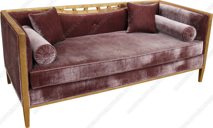 Cape Town Sofa in Gold finish