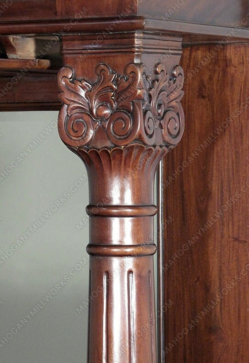 7ft Mahogany Victorian Pub Bar
