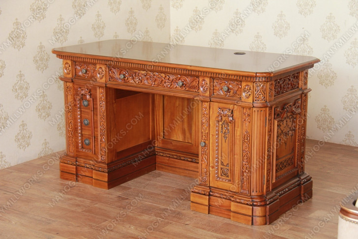 5ft Mahogany Presidential Resolute Office Credenza