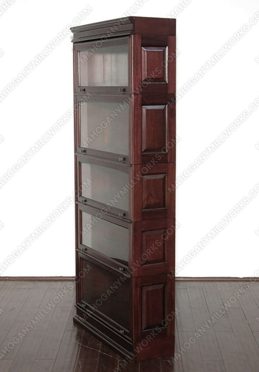 Mahogany Interchangeable Stackable Barrister Bookcase