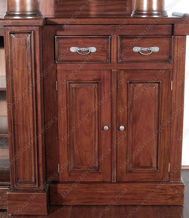 9ft Solid Mahogany English Home Pub Bar Set
