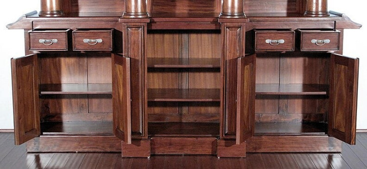 9ft Solid Mahogany English Home Pub Bar