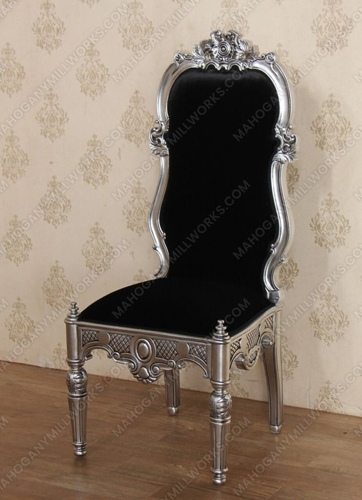 Pair 2 Mahogany Noblesse Dining Chairs