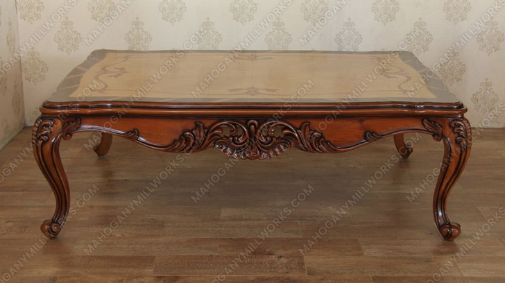 Mahogany Inlay Coffee Table