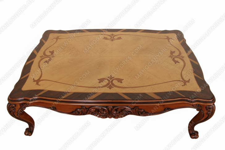 Mahogany Inlay Coffee Table