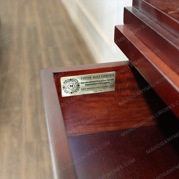 6ft Mahogany Home Entertainment Pub Bar