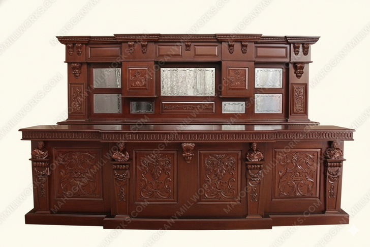 12.5ft Belmont Victorian Gothic Pub Bar