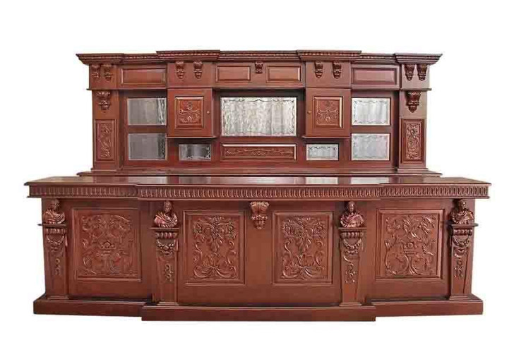 12.5ft Victorian Gothic Pub Bar