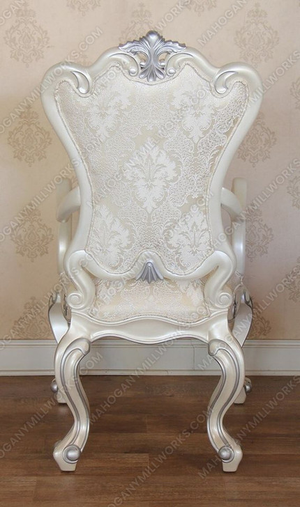 7pc Antique Pearl White Dining Set