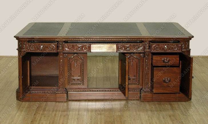 7ft Oval Office Resolute Desk Reproduction