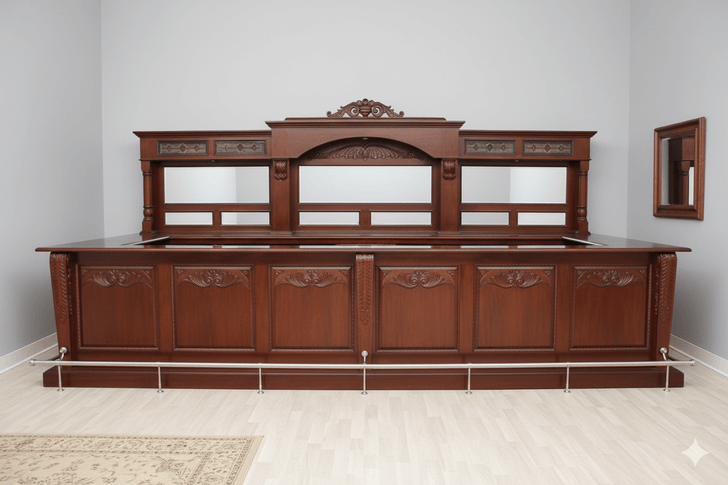 16ft Resolute Wrap Around Saloon Pub Bar