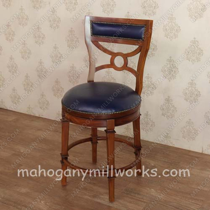 Mahogany Annabella Barstools C (pair of 2)