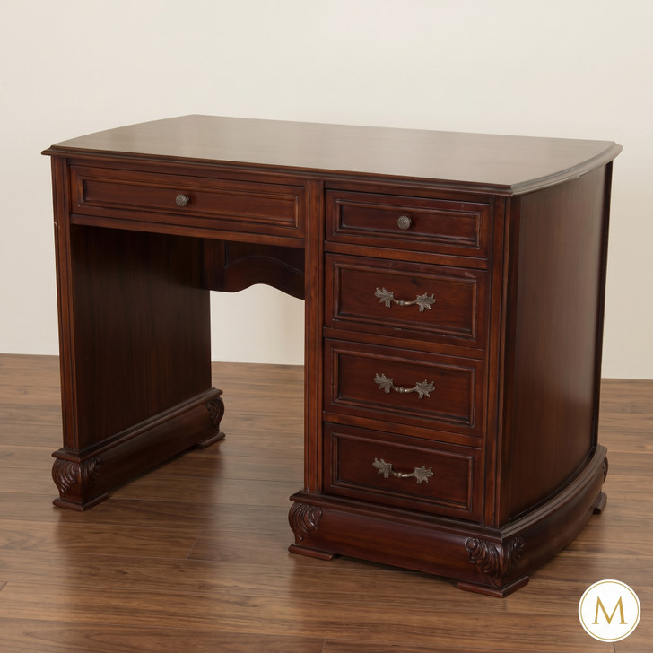 Mahogany Single Pedestal Desk